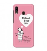 Customized Mobile Back Cover for Samsung Galaxy A20