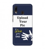 Customized Mobile Back Cover for Samsung Galaxy A20