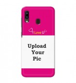Customized Mobile Back Cover for Samsung Galaxy A20